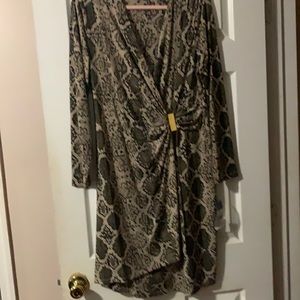 Chaps women midi dress size 16